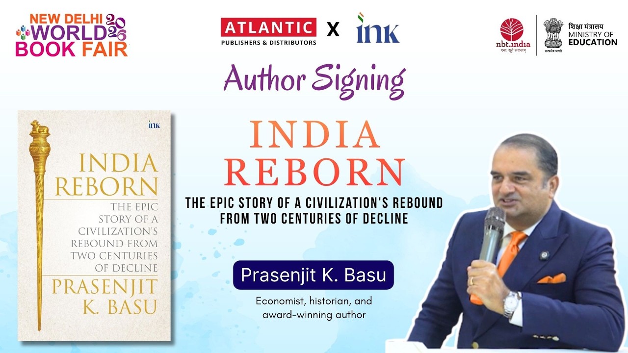 Author Signing with Prasenjit K. Basu – New Delhi World Book Fair 2026