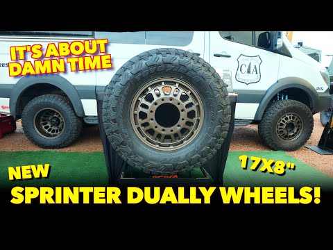 This is HUGE! Sprinter 2500/3500XD Wheels from Shadowmarq/Reika!