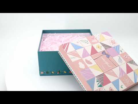 handmade lid and base hot sale scarf box packaging cloth shirt luxury scarf box