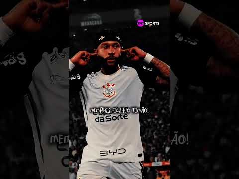 ELE DISSE QUE FICA! 🦅🇳🇱 Memphis acertou a renovação de contrato com o Corinthians. #shorts