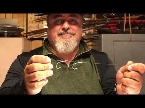 Snelling Knot for 2 Hook Tackle made easy!
