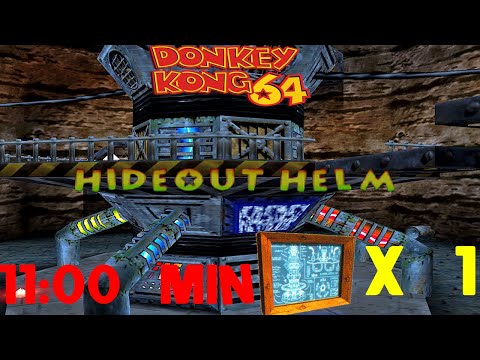 Donkey Kong 64 Hideout Helm: 11 Minute Timer (No glitches)