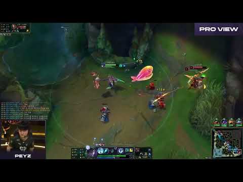 Peyz bot dominance Pro View | GenG vs DRX | LCK Summer Week 3 Day 2