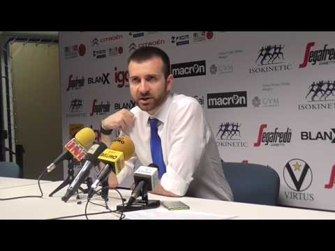 Emanuele Di Paolantonio. Conferenza dopo gara uno quarti di finale