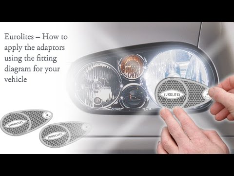 Eurolites -- How to apply the adaptors using the fitting diagram for your vehicle