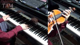 Angel Beats! OP / My Soul,Your Beats! / Arrange Piano+Violin:TAM