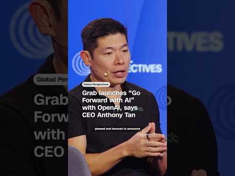 Grab launches 'Go Forward with AI' with OpenAI, says CEO Anthony Tan