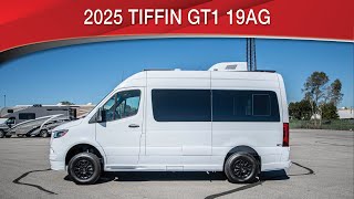 A preview image of the linked video showcasing 2025 Tiffin GT1 19 AG