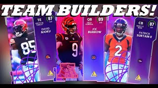 FULL BREAKDOWN OF TEAM AFFINITY AND TEAM BUILDER CARDS, SETS, ETC! | MADDEN 23 ULTIMATE TEAM |