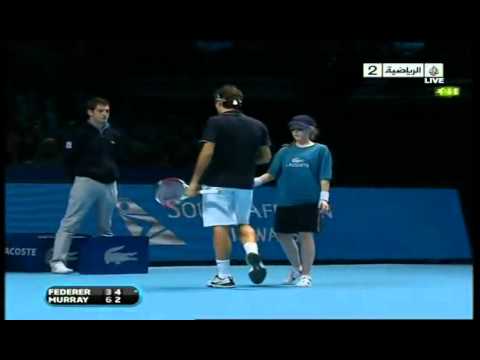 Federer vs Murray   ATP World Tour Finals 2009 in London
