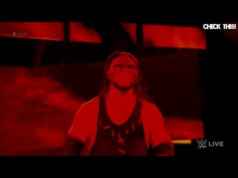 Kane returns to RAW 2019 with his Slow Chemical Theme! (Epic Entrances)