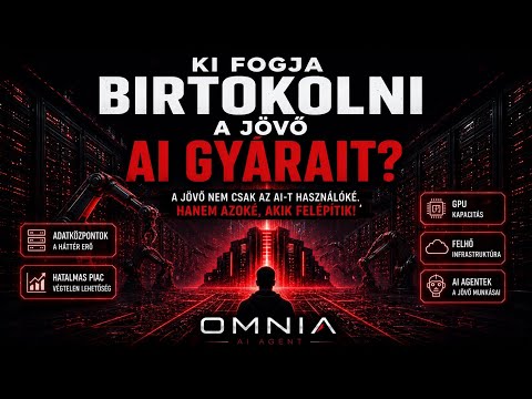 Ki fogja birtokolni a jövő AI gyárait?