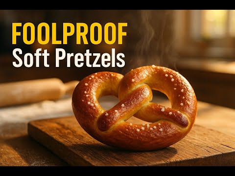 Foolproof Homemade Pretzels – Soft, Chewy & Bakery Perfect!"