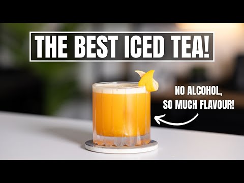 Not Your Usual ICED TEA: Tastes Like a Cocktail!