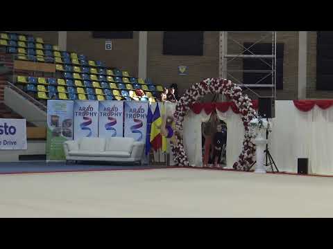 Terzi Alla  ACS Ritmic Aly Gym Braşov  ROU  2010  Prejuniors 2010 B2010 R1  Arad Trophy 01 10 2022
