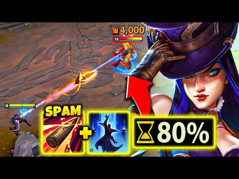 URF SNIPER CAITLYN IS SO BROKEN (SPAM 1500 DAMAGE ULTS) | Season 15 URF