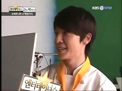 [HQ] 100515 KBSprime Super Junior - Kyochon Chicken CF making film