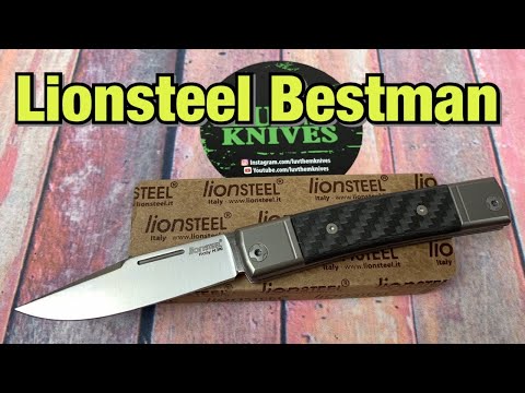 LionSteel Bestman Slip Joint  Great design lightweight gent carry !!