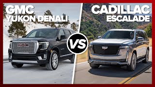 GMC Yukon Denali vs. 2021 Cadillac Escalade: Swagger battle