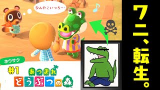 【あつもり実況】100日後に死ぬワニが無人島に転生してきた件。【あつまれ どうぶつの森/Animal Crossing】#1