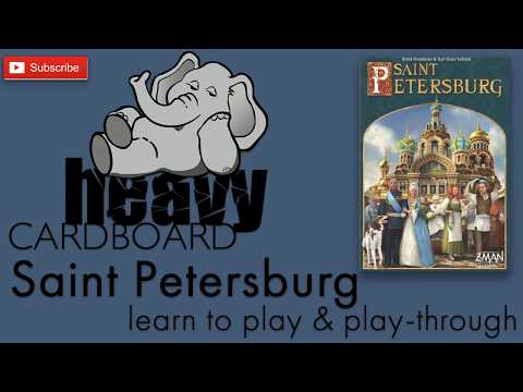 Saint Petersburg Play-through, Teaching, & Roundtable by Heavy Cardboard