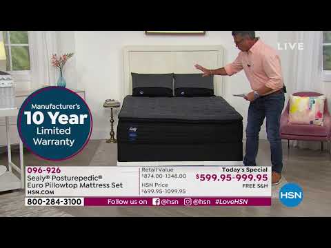 HSN | Sealy Mattresses 04.27.2021 - 12 PM