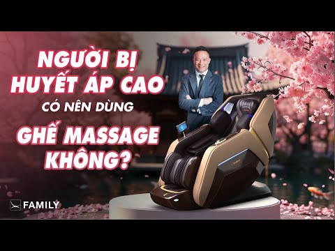 Huyết Áp Cao có nên sử dụng ghế massage không? thumbnail