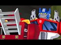 Optimus Prime Takes Charge! | Transformers Rescue Bots | Full Episodes | Transformers Junior