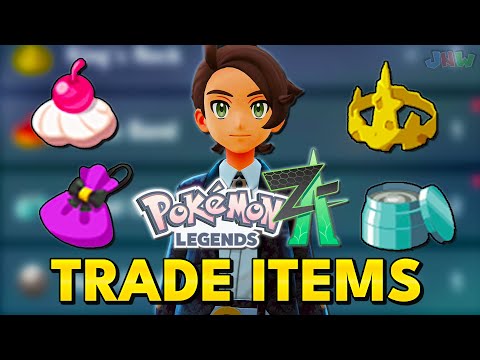 How to get ALL EVOLUTION TRADE ITEMS in Pokemon Legends Z-A