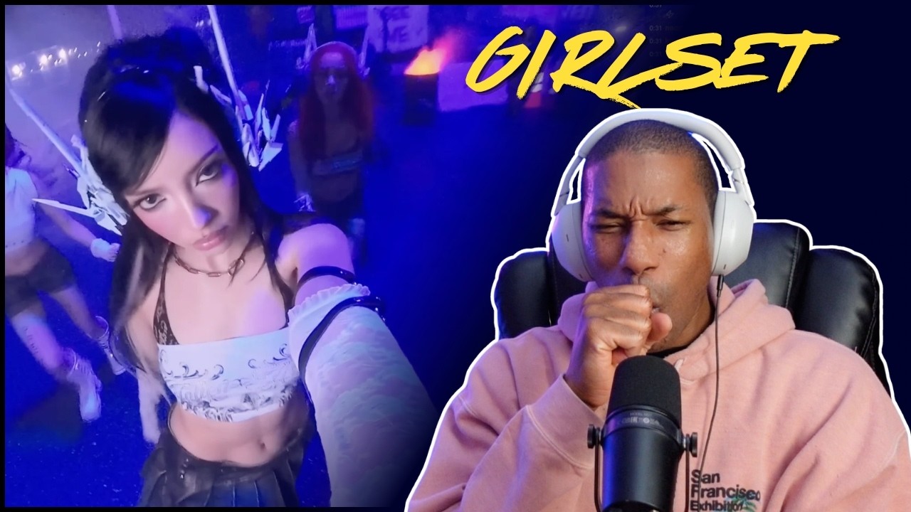 GIRLSET | 'CHAT' MV + Choreography Video (Fixed & Moving) REACTION