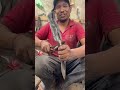 how full flat tang handle of the khukuri are fixed