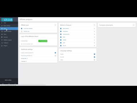 CRM of Utip Club Trading Platform