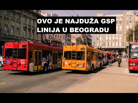 OVO JE NAJDUŽA GSP LINIJA U BEOGRADU