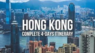 HONG KONG TRAVEL GUIDE: 4 DAYS ITINERARY. Things to see and do in Hong Kong in 4 days