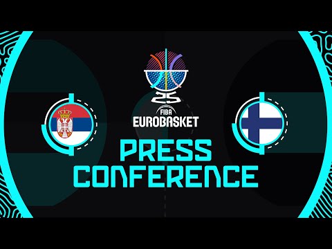 Serbia v Finland - Press Conference | FIBA EuroBasket 2025