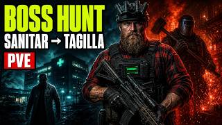 Tarkov PvE Boss Hunt – Sanitar on Shoreline, Tagilla on Factory #gamerdad #eft #tarkov #pve