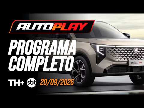 AUTO PLAY - Programa Completo - 20/09/2026 - TH+ SBT | PGM Nº 469 - Fiorino, Creta, Honda CG e CS55