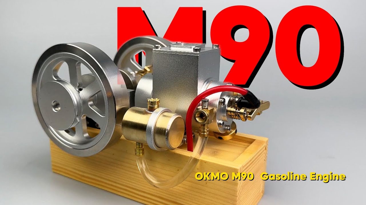 VORTRIXE&OKMO M90 Upgrade Hit & Miss Gas Engine Full Metal IC Engine