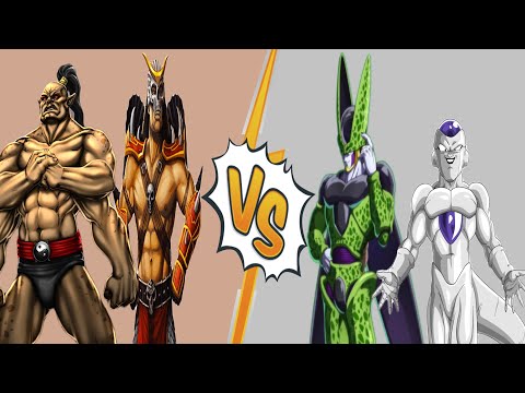 MUGEN Battle Request - Shao Kahn & Goro VS. Perfect Cell & Frieza (Mortal Kombat VS DBZ)