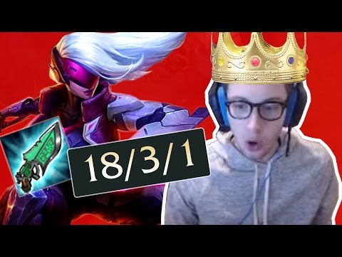 TSM BJERGSEN RANKED - THE KATARINA KING!