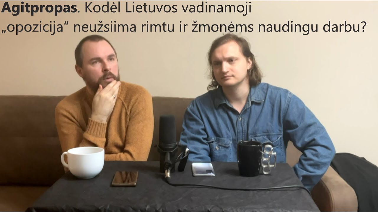 #Agitpropas. Kodėl Lietuvos vadinamoji „opozicija“ neužsiima rimtu ir žmonėms naudingu darbu?