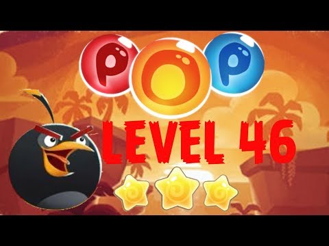 Angry Birds POP Bubble Shooter (Stella POP) - Level 46
