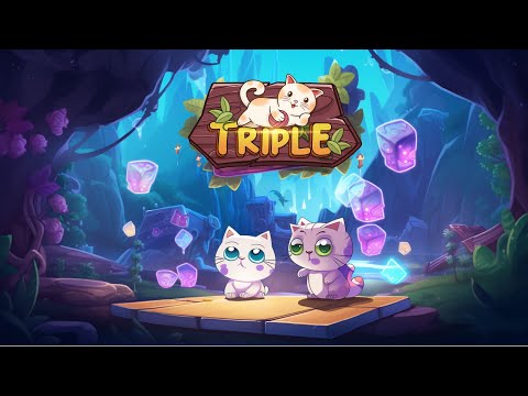 Cat Triple: Tile 3 Match Game