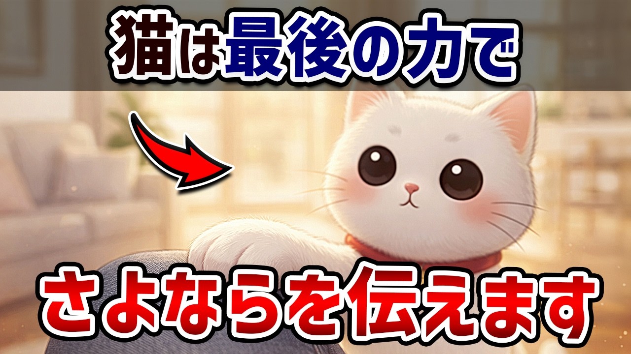 【見逃さないで】愛猫の最期のサイン7選【猫雑学】