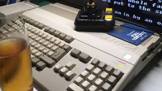 Commodore Amiga 500 floppy disk loading sounds