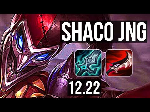 SHACO vs LEE (JNG) | 4.3M mastery, 7/1/6, 1400+ games, Godlike, Rank 11 Shaco | EUW Master | 12.22