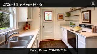 preview picture of video 'Craftsman Bungalow - 2726  34th Ave, Seattle, WA 98144'