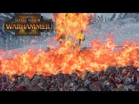 Roasting 4000 Ratmen - Skaven vs Norsca // Total War: Warhammer II Online Battle