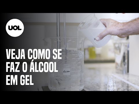 Como é feito o álcool em gel, item essencial durante a pandemia