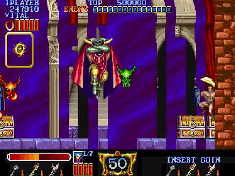[TAS] Arcade Magic Sword: Heroic Fantasy "1 player" by CoolHandMike in 02:55.008